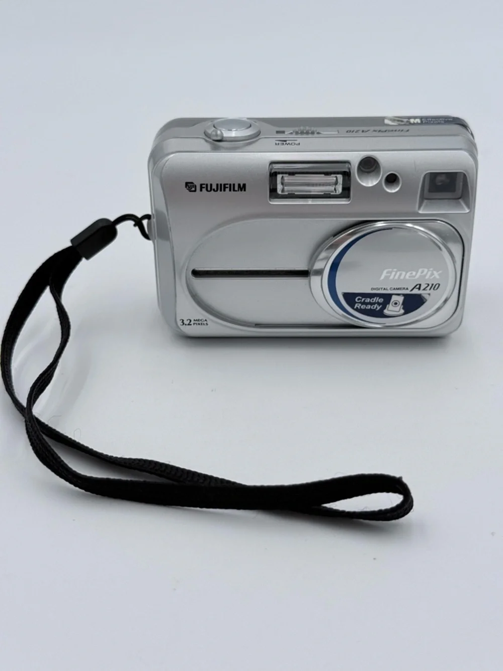 Fujifilm FinePix A Series A210 3.2MP Digital Camera - Silver Tested Works
